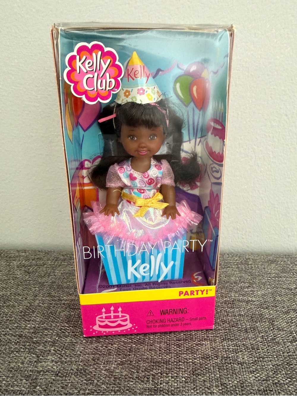 Kelly Club Vintage 2001 Birthday Party African American Kelly Doll NEW Mattel